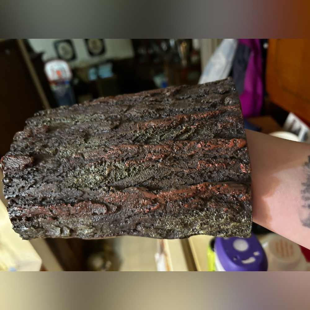 Naturalistic Reptile Habitat Log